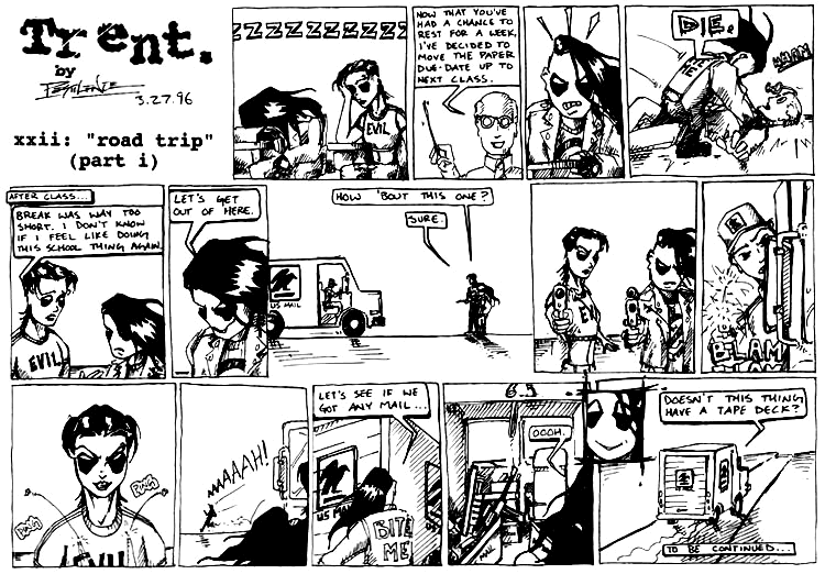 Trent & Kay Comic